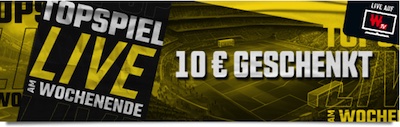 winamax topspiel live am wochenende bringt 10€ geschenkt