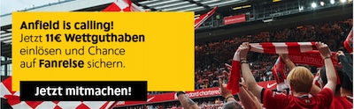 interwetten anfield is calling 11€ wettguthaben einlösen und eine fanreise gewinnen