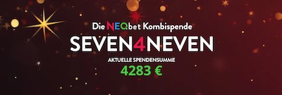 NEO.bet spendet 20% deiner Kombigewinne!