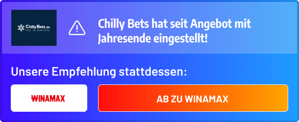 Die Redaktion von wett-bonus.com empfiehlt Winamax statt Chillybets