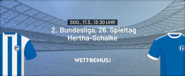 Hertha gegen Schalke 2.Bundesliga vorschau