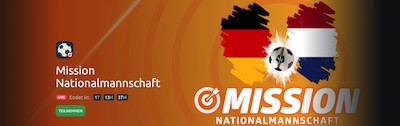 bei der betano mission nationalmannschaft gibt es zu deutschland niederlande eine zehn euro freiwette