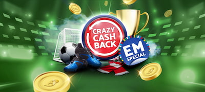Crazybuzzer Cashback Aktion zu EM Play-offs