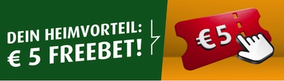 tipp3 dein heimvorteil bringt dir eine 5 euro österreich türkei freebet