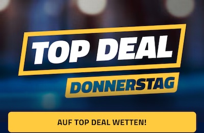 Hol dir eine 5€ Freiwette beim ADMIRALBET Top Deal Donnerstag