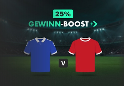 25% mehr Gewinn bei bet365 zu Everton-Liverpool