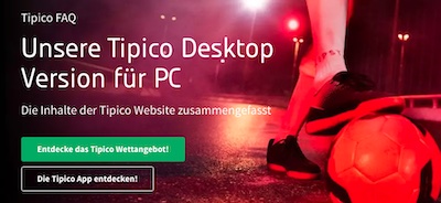 Fragen und Antworten zur Tipico Desktop Version