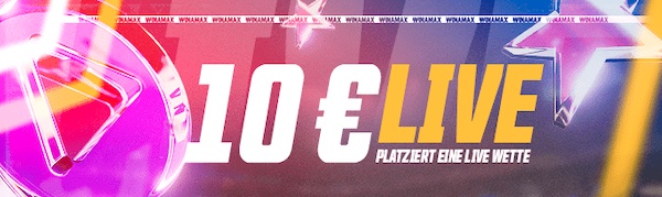 10€ Live-Freebet von Winamax zum Topspiel der Woche
