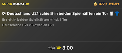 bet365 superboost u21, 12.6.