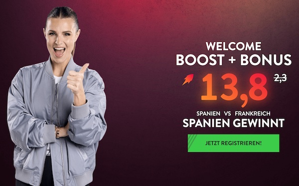 Neo.bet steigert die Quote auf Spanien gewinnt gegen Frankreich um 500%!