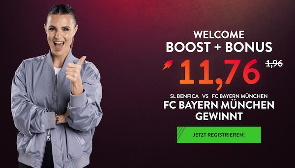 Benfica Bayern Wetten mit 6-facher Quote von NEO.bet