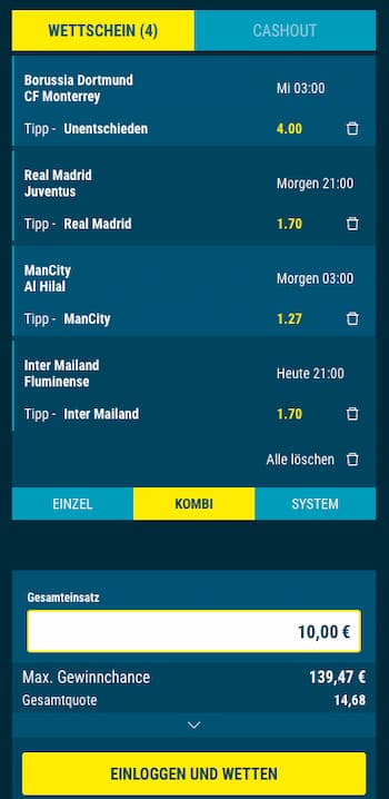 Unser Tipp der Woche zum Freispielen des sportwetten de Bonus
