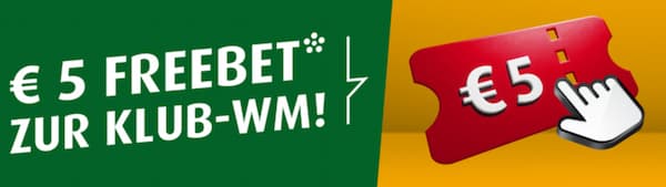 tipp3 Freebet zur Klub WM