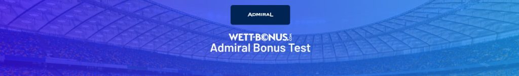 Der Admiral Bonus im Test
