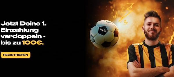 100% bis 100€ Bwin Bonus für deutsche Neukunden
