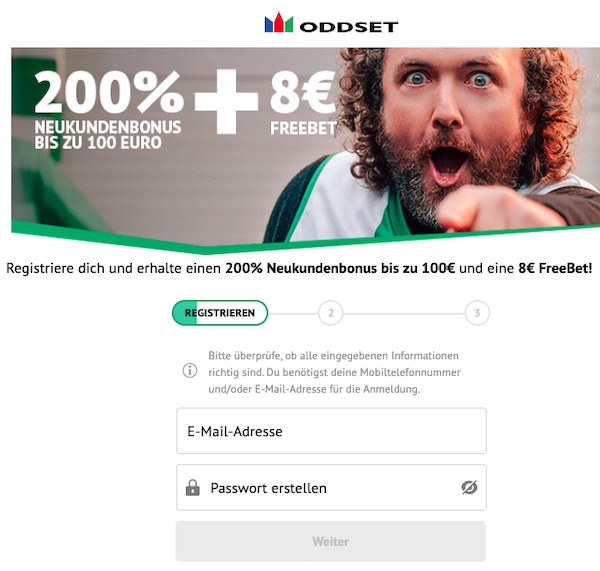 Beispiel Reg ODDSET
