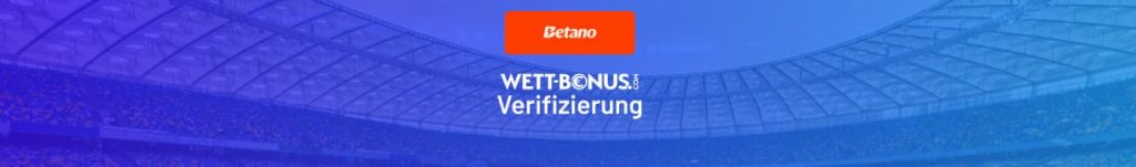 Verifizierung bei Betano