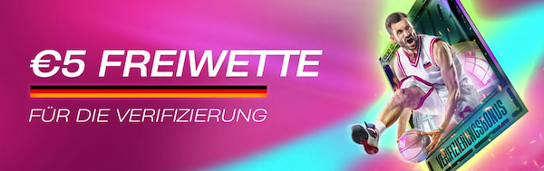 Verifizierungsfreebet von Vbet