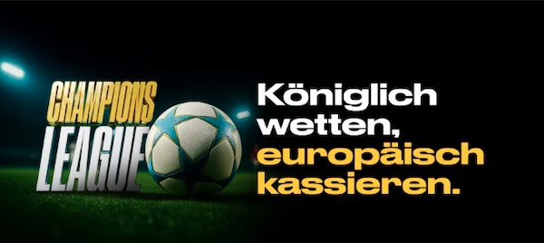 Bei Bwin auf die Champions League Wetten und Guthaben für die Europa/Conference League kassieren!