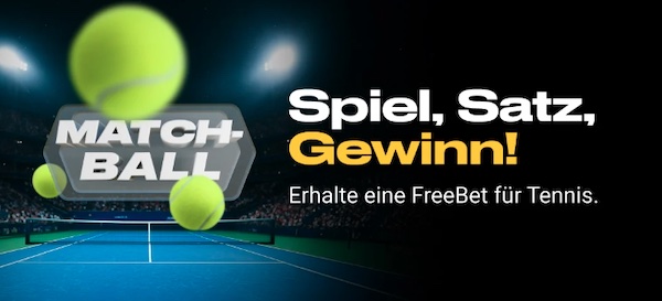 10€ Gratiswette wartet bei der Aktion Bwin Matchball