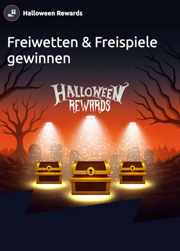 Sichere dir im Zuge der Betano Halloween Rewards bis 02.11. tolle Preise