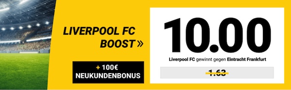 interwetten bietet einen liverpool boost zum cl spiel bei eintracht frankfurt