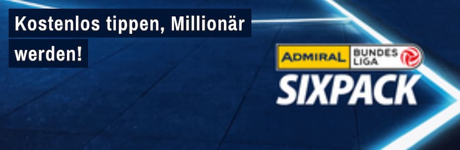 Alle Infos zum Admiral Bundesliga Sixpack