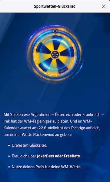 am admiralbet glücksrad zur wm 2026 gratis drehen und freebets und jokerbets gewinnen