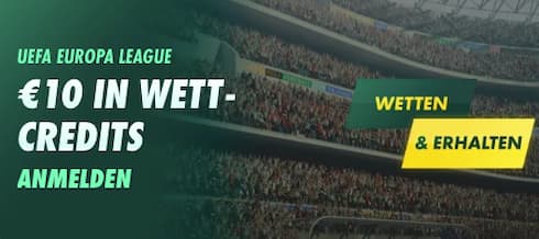 Sichere dir 10 € in Credits mit der Aktion bet 365 Wetten Erhalten