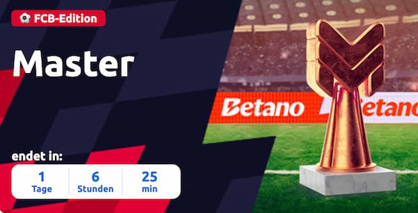 Aktuelles Betano Master Angebot