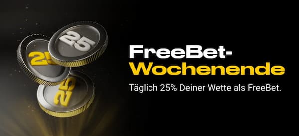 Sichere dir am Wochenende täglich eine Freiwette von Bwin!