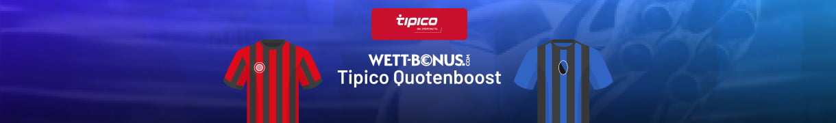 Alle Infos zum Tipico Quotenboost zu Eintracht Frankfurt - Atalanta