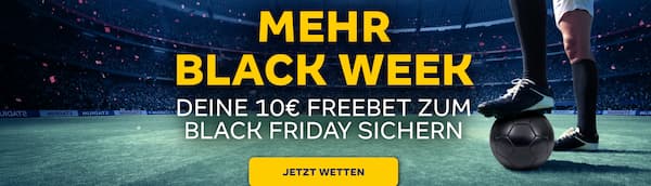 10 € Freiwette bei Merkur Bets zur Black Week
