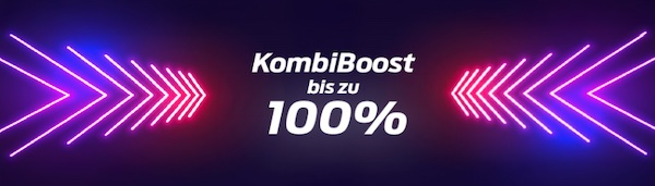 Bis zu 100% mehr Gewinne dank dem Sporttip KombiBoost!