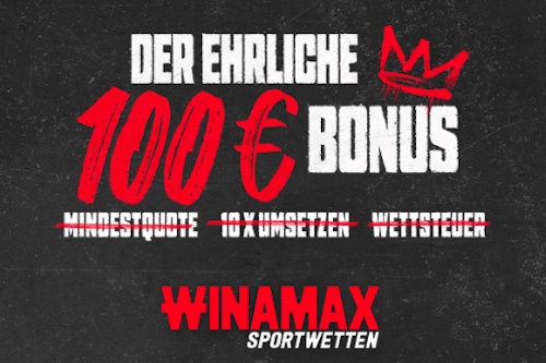 Der ehrliche Winamax Bonus
