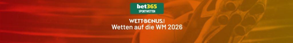 Wetten auf die Fußball WM 2026 bei bet365
