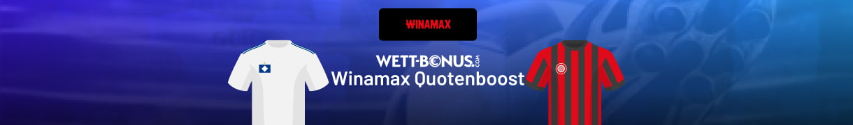 Alle Infos zum Winamax Boost zum Match HSV vs. Eintracht Frankfurt