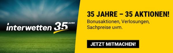 Täglich tolle Preise bei Interwetten sichern