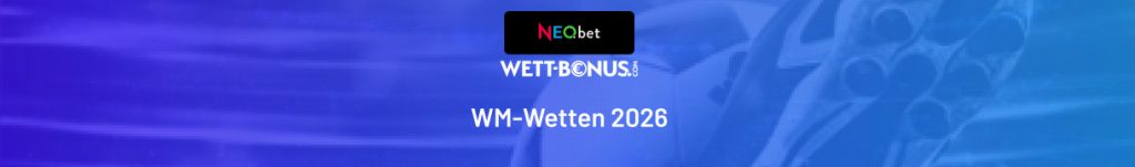 Wetten auf die Fußball WM 2026 bei NEO.bet
