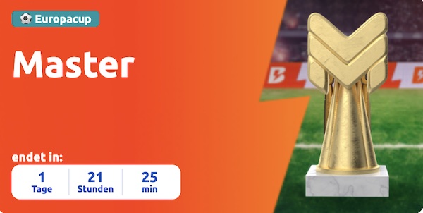Bis zu 20.000€ beim Betano Master Europacup gewinnen!
