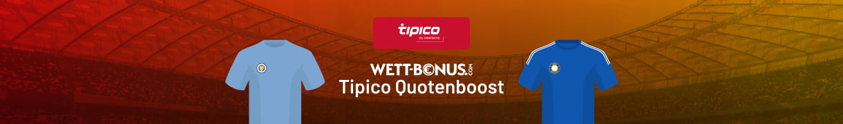 Tipico Quotenboost zum Duell Man City vs. Chelsea London