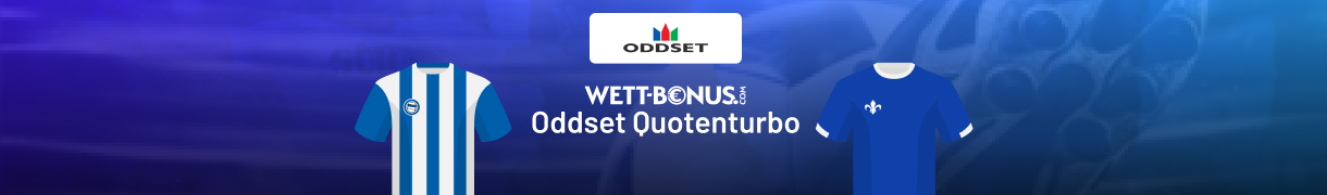 Hertha vs Darmstadt Quoten, 1.2.