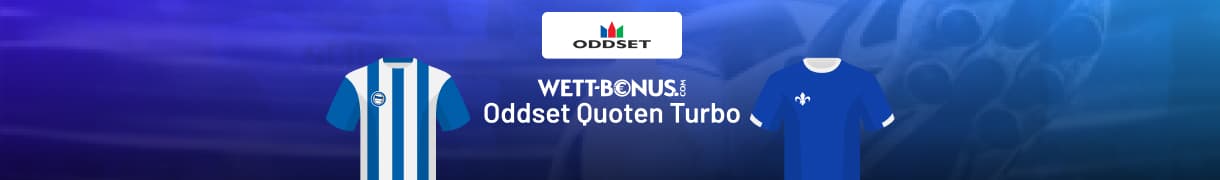Hertha Darmstadt Quoten bei Oddset