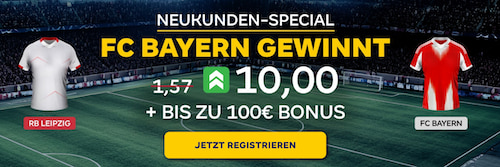 Merkur Bets Boost erhöhte Quote Bayern Sieg, 17.1.