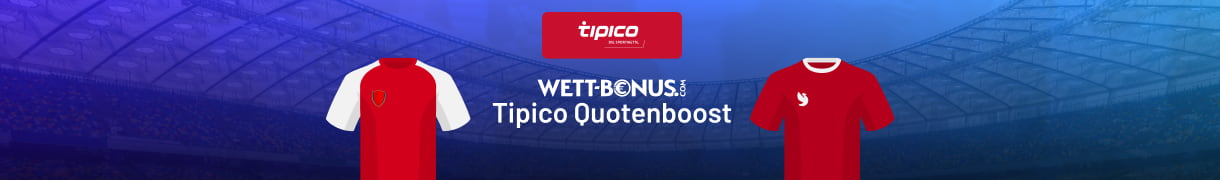 Wette mit dem Tipico Quotenboost auf Arsenal London vs. Liverpool