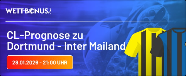 Quoten, wetten und Infos zu Borussia Dortmund - Inter Mailand