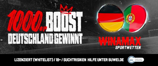 1000er Quotenboost von Winamax zur Handball EM