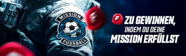 Bis zu 20€ in Gratiswetten warten bei der Winamax Mission Fußball