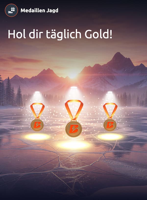 Tolle Preise sichern bei der Betano Medaillen Jagd