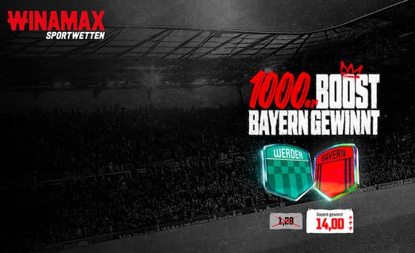 Bremen Bayern Boost bei Winamax